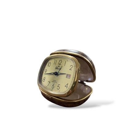 Vintage Starlet Travel Clock | Japanese Mid-Century Alarm Clock