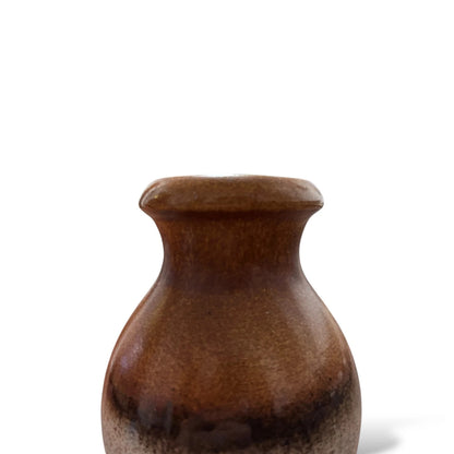 Vintage West German Pottery Vase | 1970s Fat Lava Glaze | Mid-Century