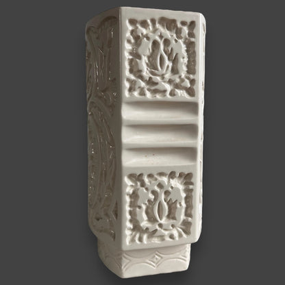 Mid Century Beswick White Vase