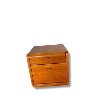 Pair of Vintage German Bedside Cabinets by Hustag – Mid Century Modern Nightstands