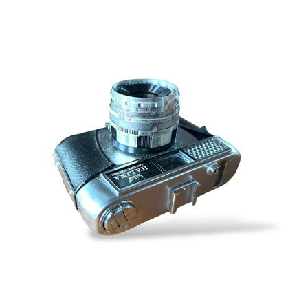 Halina Paulette Electric 35mm Film Camera – Vintage 1960s Rangefinder Style