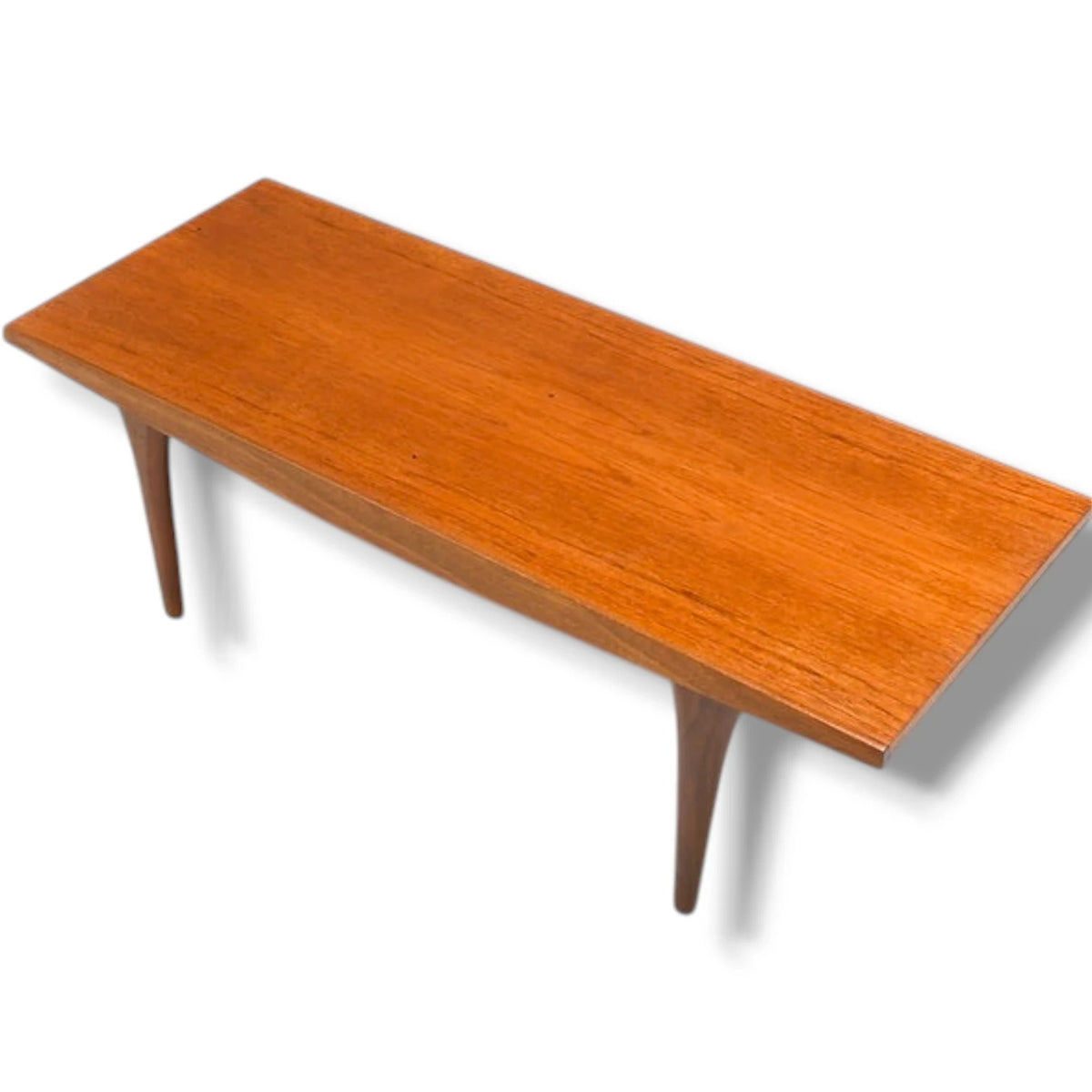 Mid-Century Coffee Table – Younger John Herbert Design | Solid Wood Legs, Warm Tones