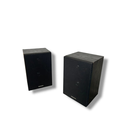 Vintage Ferguson Black Wood Speakers – Mid-Century Retro Hi-Fi
