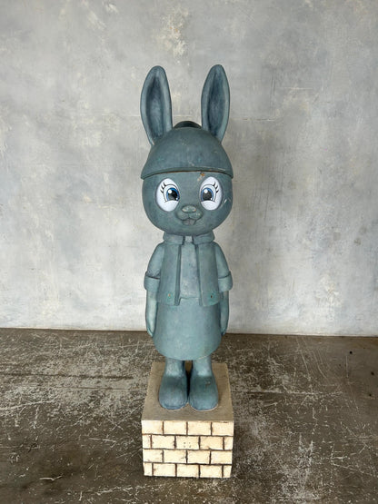 Life-Size Pop Art Bunny Sculpture 140cm Surreal Rabbit Statue