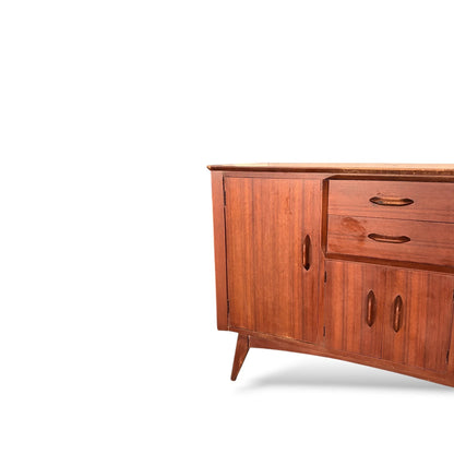 Vintage Jentique Teak Sideboard – Compact Mid-Century Modern Credenza