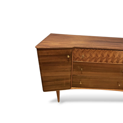 1960s Uniflex Teak Sideboard | British Mid-Century Modern Storage Cabinet