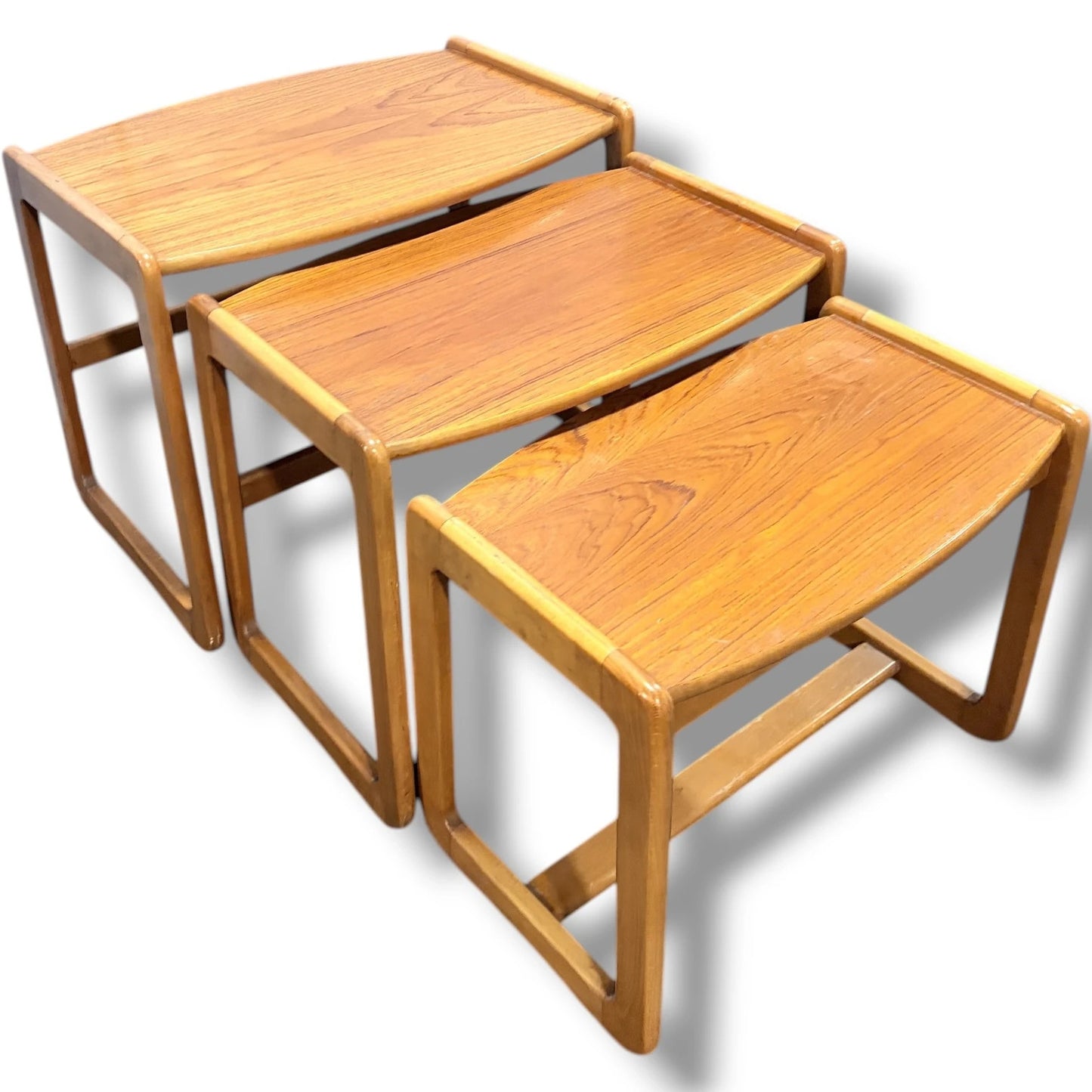 Swedish Mid-Century Teak Nest of Tables — view 5