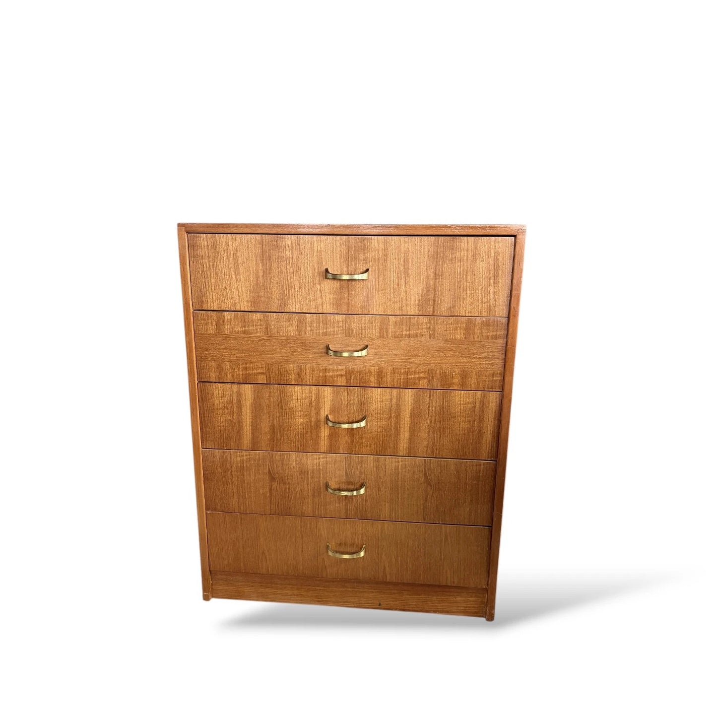 Herbert Gibbs Teak Tallboy Chest of Drawers | Mid-Century Modern Storage