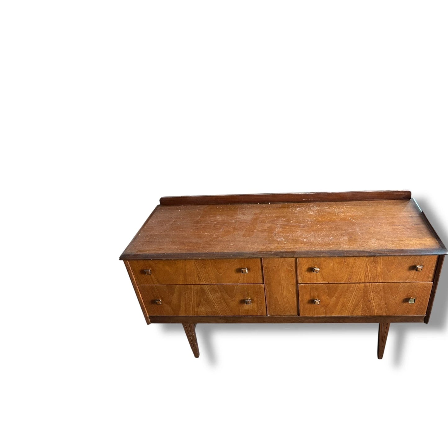 Mid Century Modern Homeworthy Teak Sideboard Cabinet