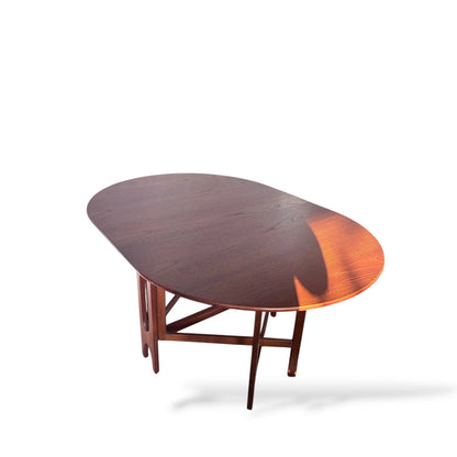 Mid Century Dining Table - Vintage McIntosh Teak Drop Leaf, Scandinavian Style — view 5