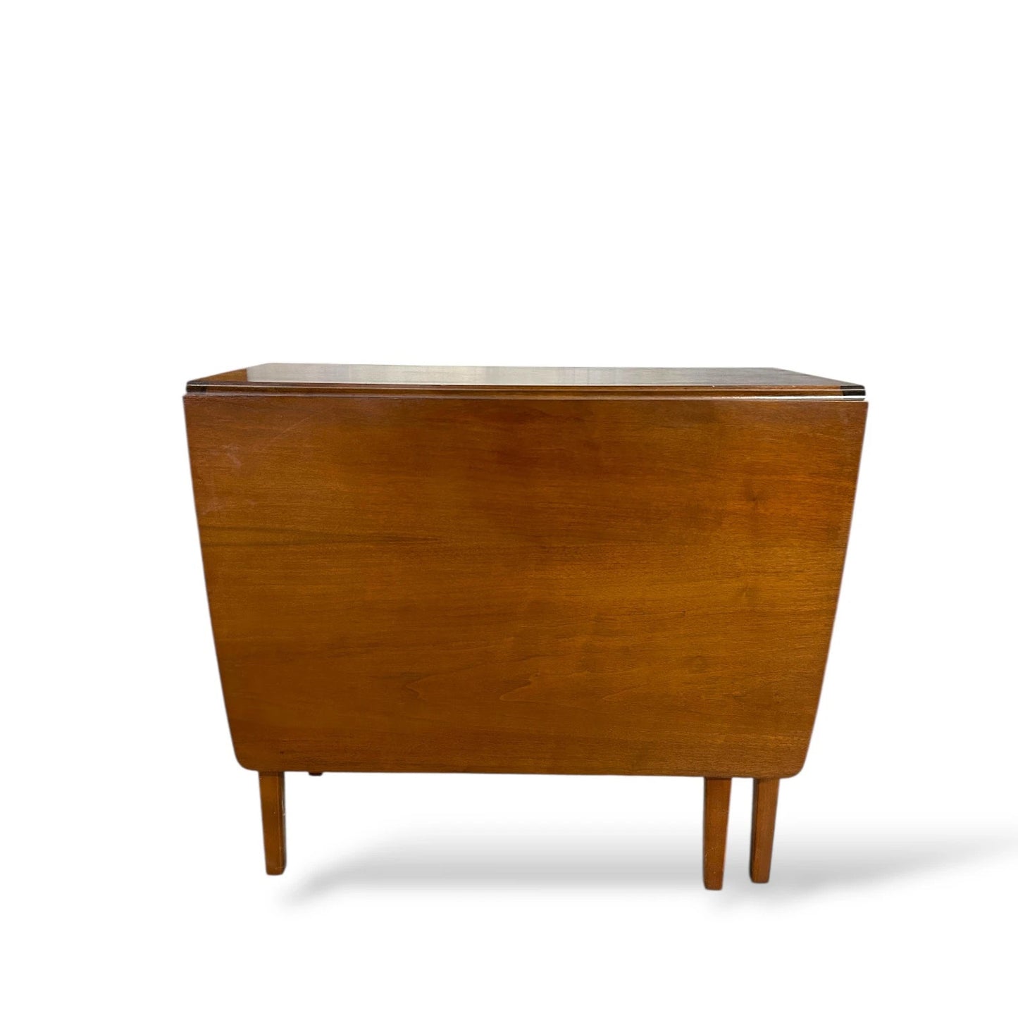 Mid Century Jentique Drop Leaf Dining Table – Extendable Space-Saving Table