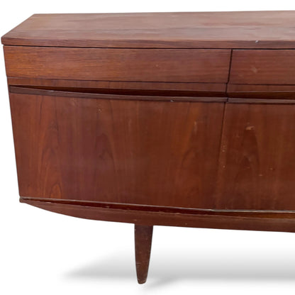 Mid Century Teak Sideboard – 1960s British Design | Elegant Retro Storage Unit