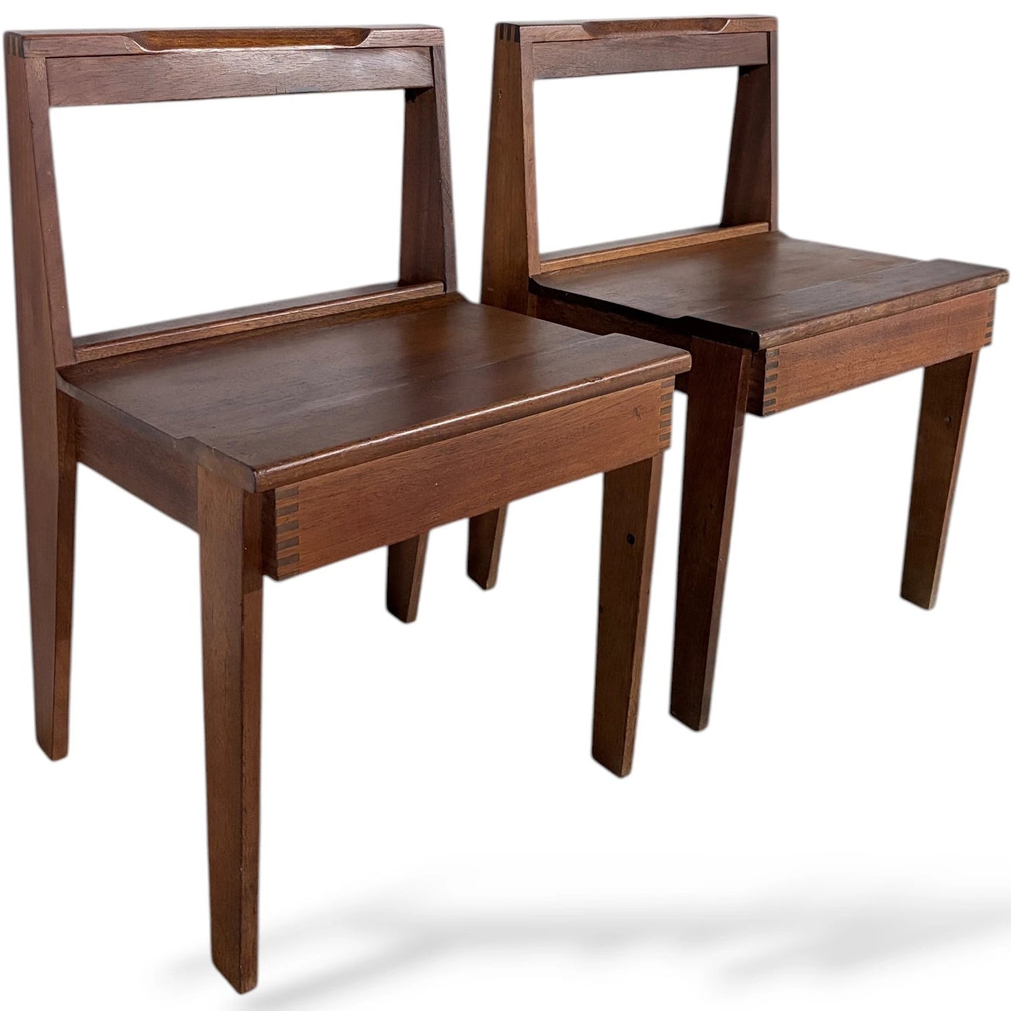 Gordon Russell–Inspired Coventry Teak Chairs – Mid-Century Modern Pair