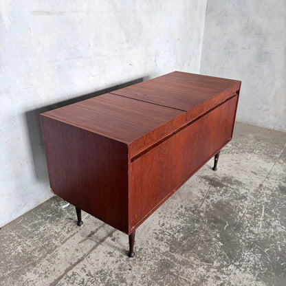 Mid Century Teak Armstrong Radiogram Record Player Cabinet