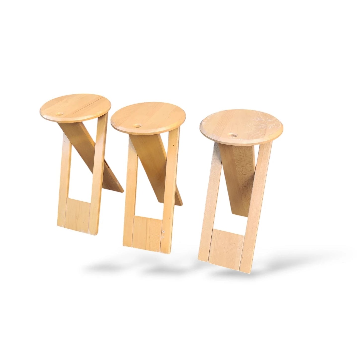 Set of Vintage Suzy Stools by Adrian Reed for Princes Design Works – 1980s British Modern Design