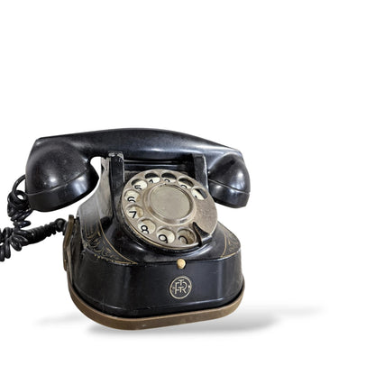 Vintage FTR Bakelite Telephone – Kettle Bell RTT-56 Model