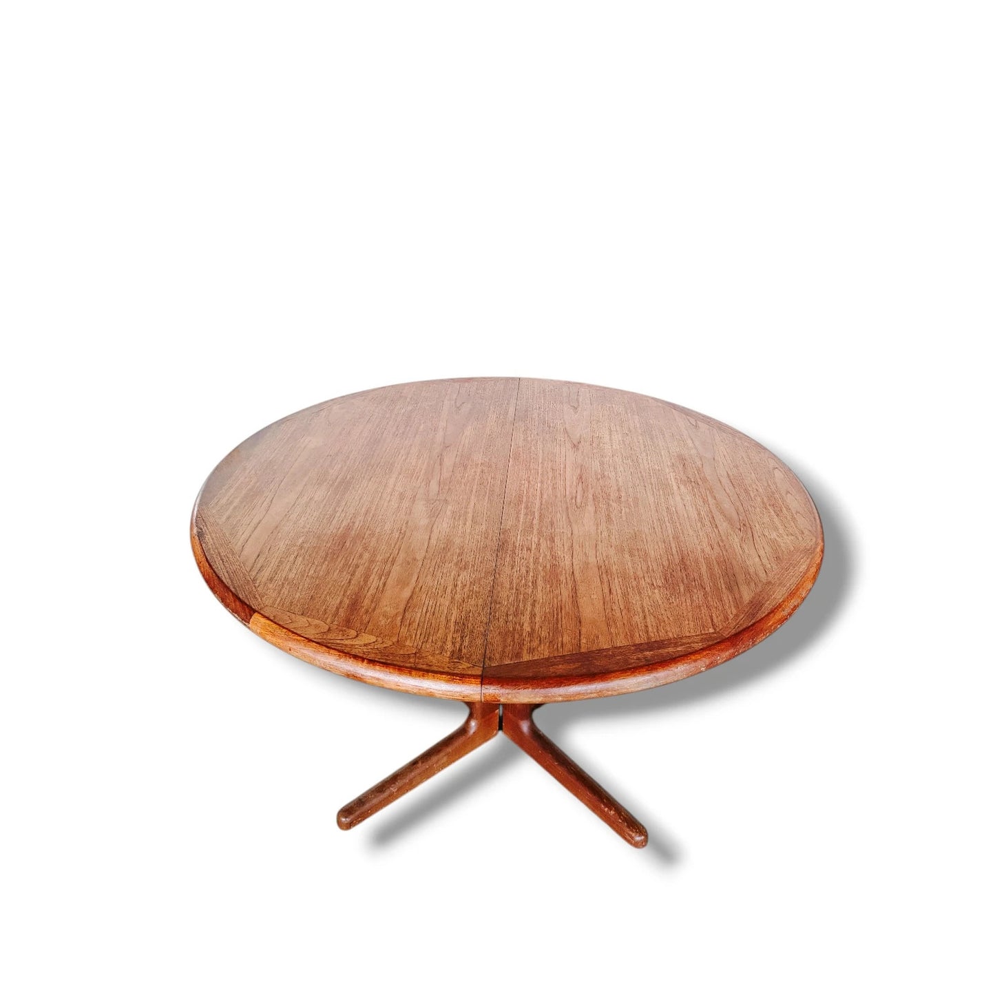 Laurits M. Larsen Danish Teak Dining Table – Mid-Century Modern Round Table