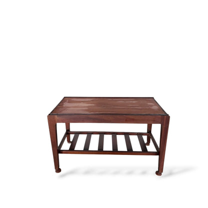 Mid Century Remploy Coffee Table with Shelf | Vintage Teak Side Table