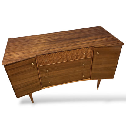 1960s Uniflex Teak Sideboard | British Mid-Century Modern Storage Cabinet