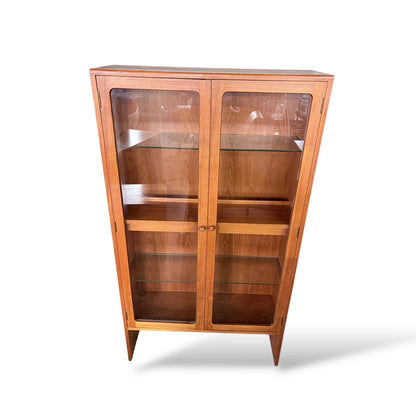 G Plan Teak Display Cabinet | Mid-Century Modern Glass Fronted Unit