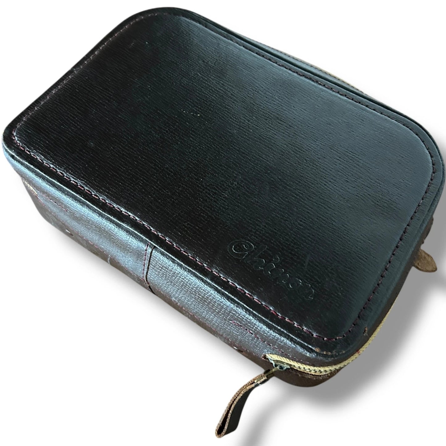 Vintage Chinon Facel 8mm Movie Camera with Original Leather Case