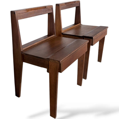 Gordon Russell–Inspired Coventry Teak Chairs – Mid-Century Modern Pair