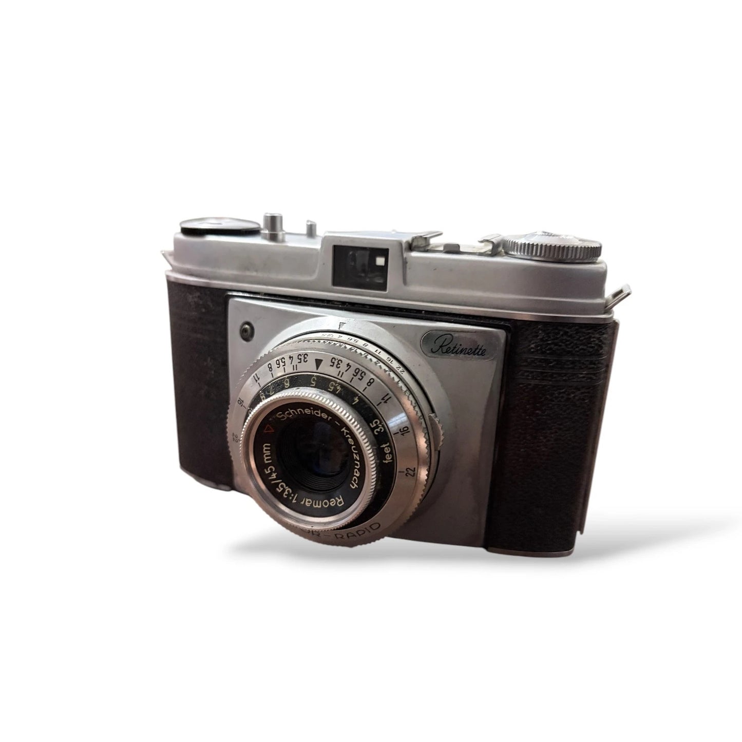 Vintage Kodak Retinette 35mm Camera | Schneider-Kreuznach Reomar 45mm Lens