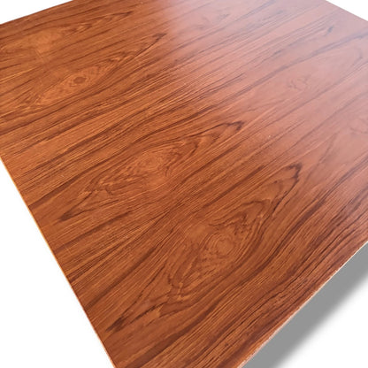 Danish Teak Extending Square Dining Table – Mid-Century Scandinavian Design