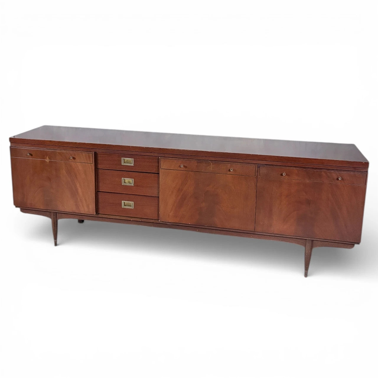 Mid-Century Mahogany Sideboard – Vintage Greaves & Thomas Storage Unit
