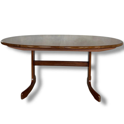 Mid-Century G Plan Oval Extending Dining Table – Vintage Teak