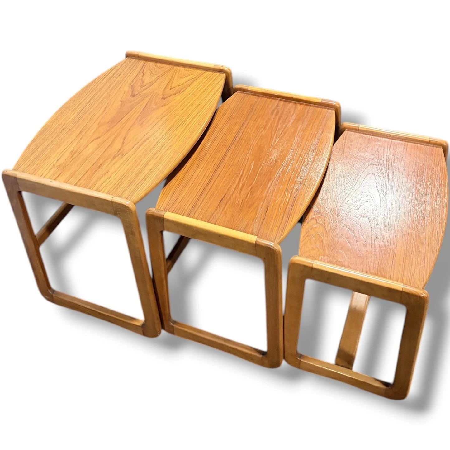 Swedish Mid-Century Teak Nest of Tables — view 6