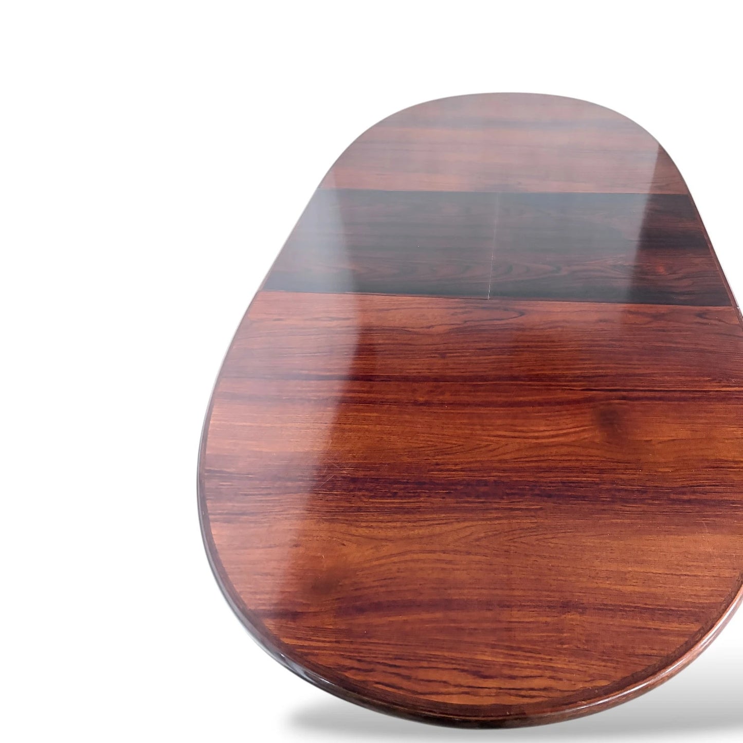 Skovby Rosewood Dining Table | Danish Mid-Century Modern | Extendable Oval Table