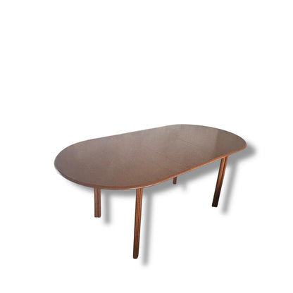 Mid Century Modern Teak Extending Dining Table | Danish Style