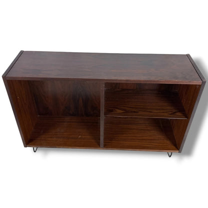 Mid Century Rosewood Bookcase – Vintage Paul Hundevad Hairpin Leg Cabinet — view 6
