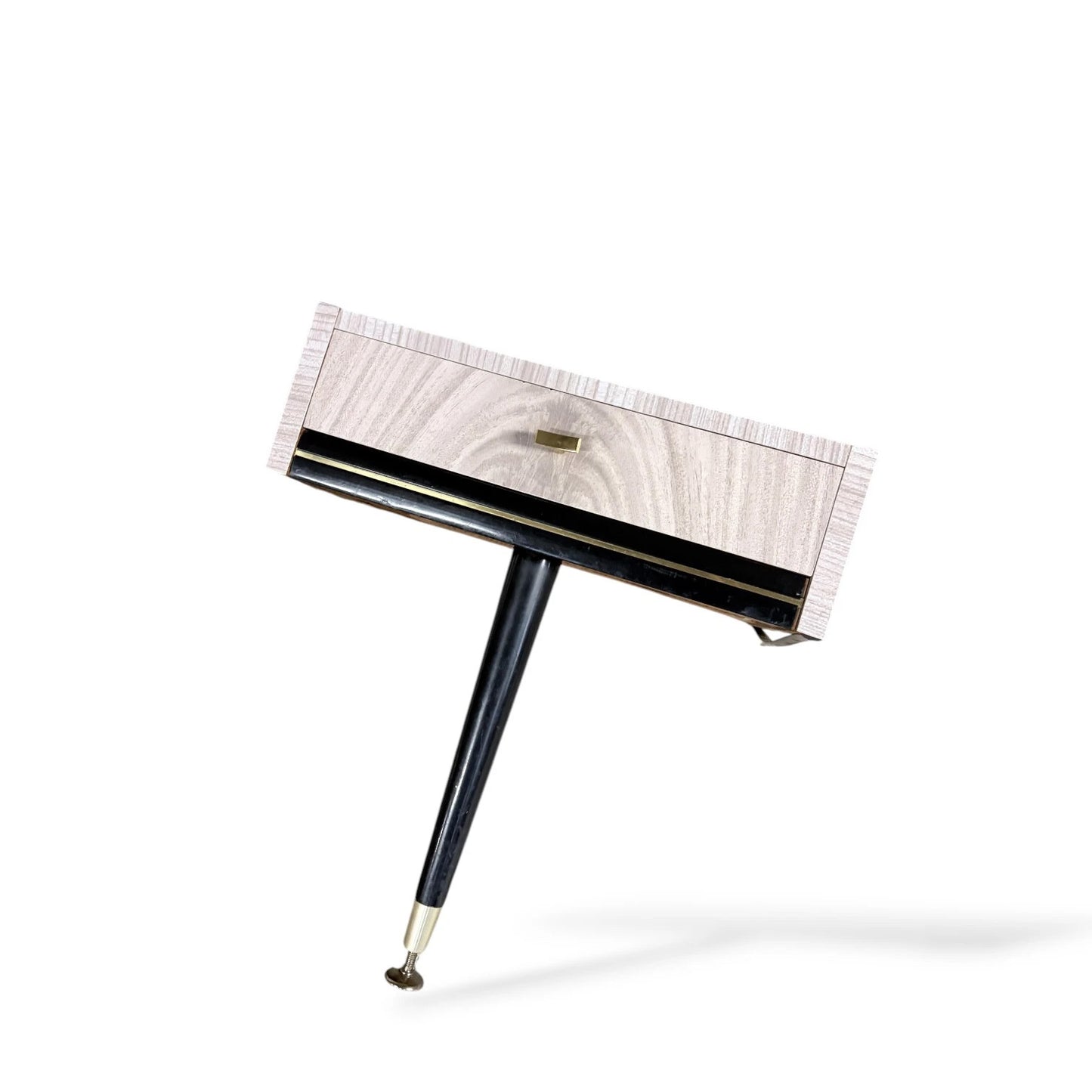 Mid-Century Floating Bedside Cabinets – Pair of Formica Nightstands