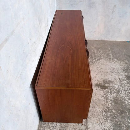 Mid Century McIntosh Teak Low Sideboard / Media Cabinet