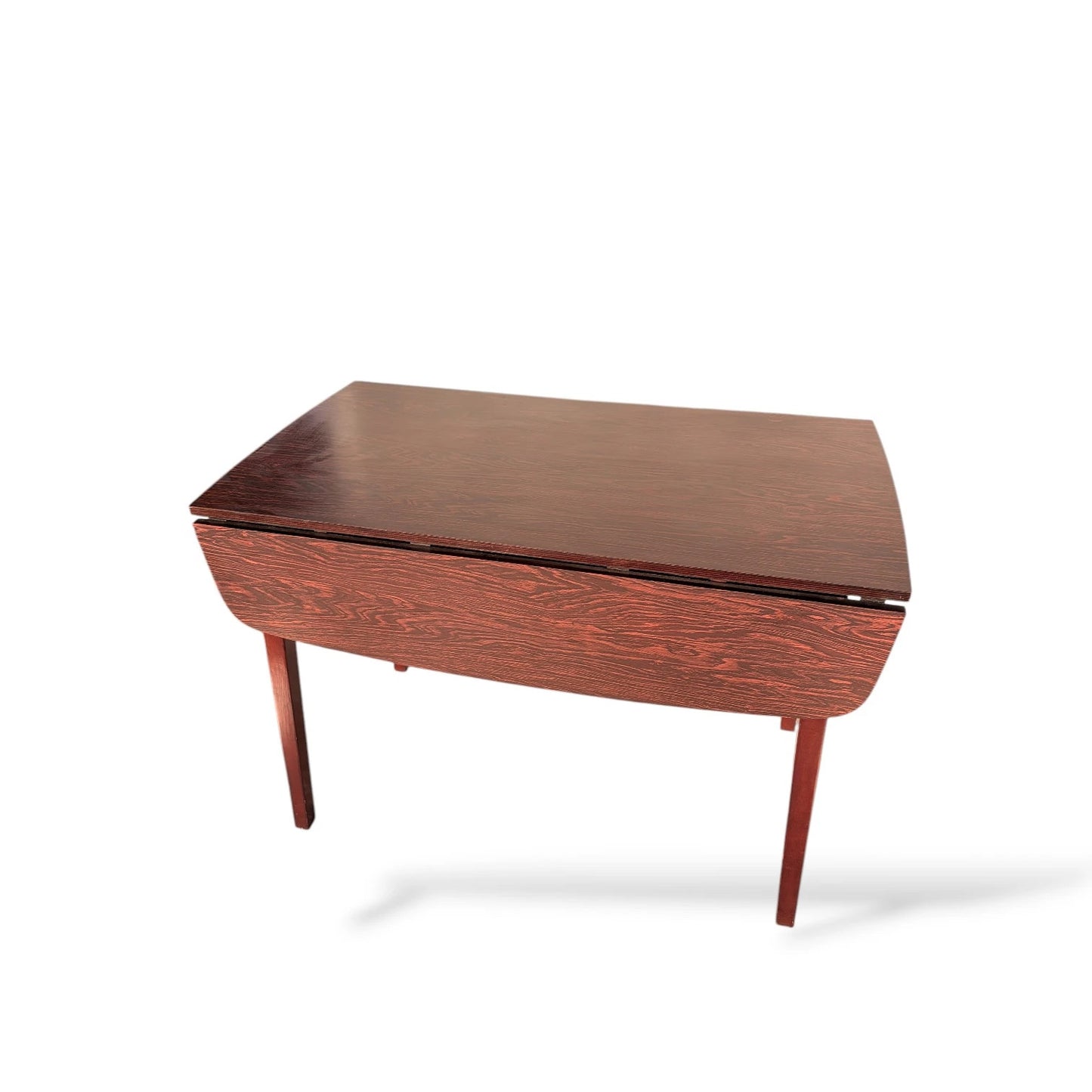 Vintage Schreiber Drop-Leaf Dining Table – Mid-Century Rosewood Effect