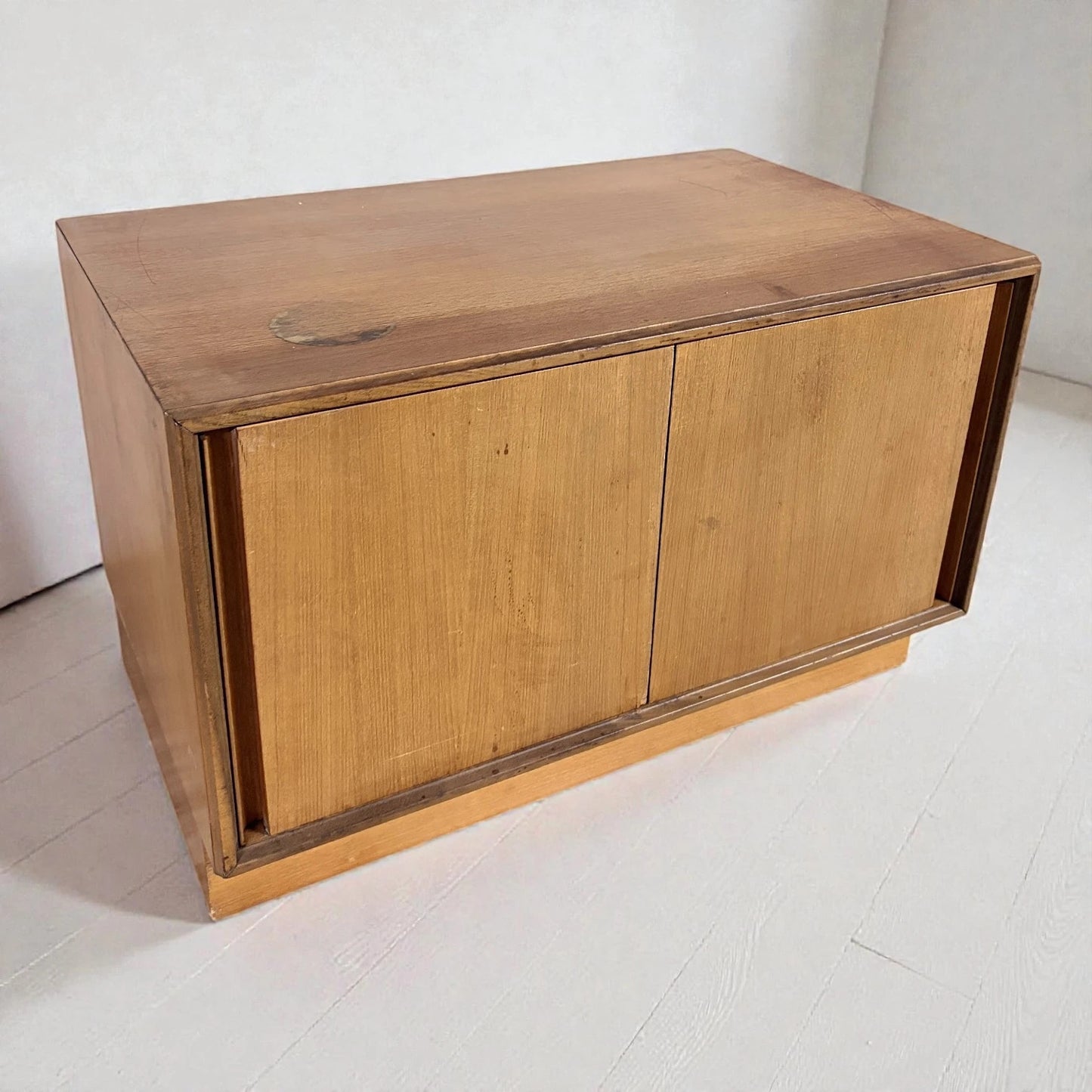 G Plan Sliding Door Cabinet – Mid-Century Storage Cabinet With Teak Veneer