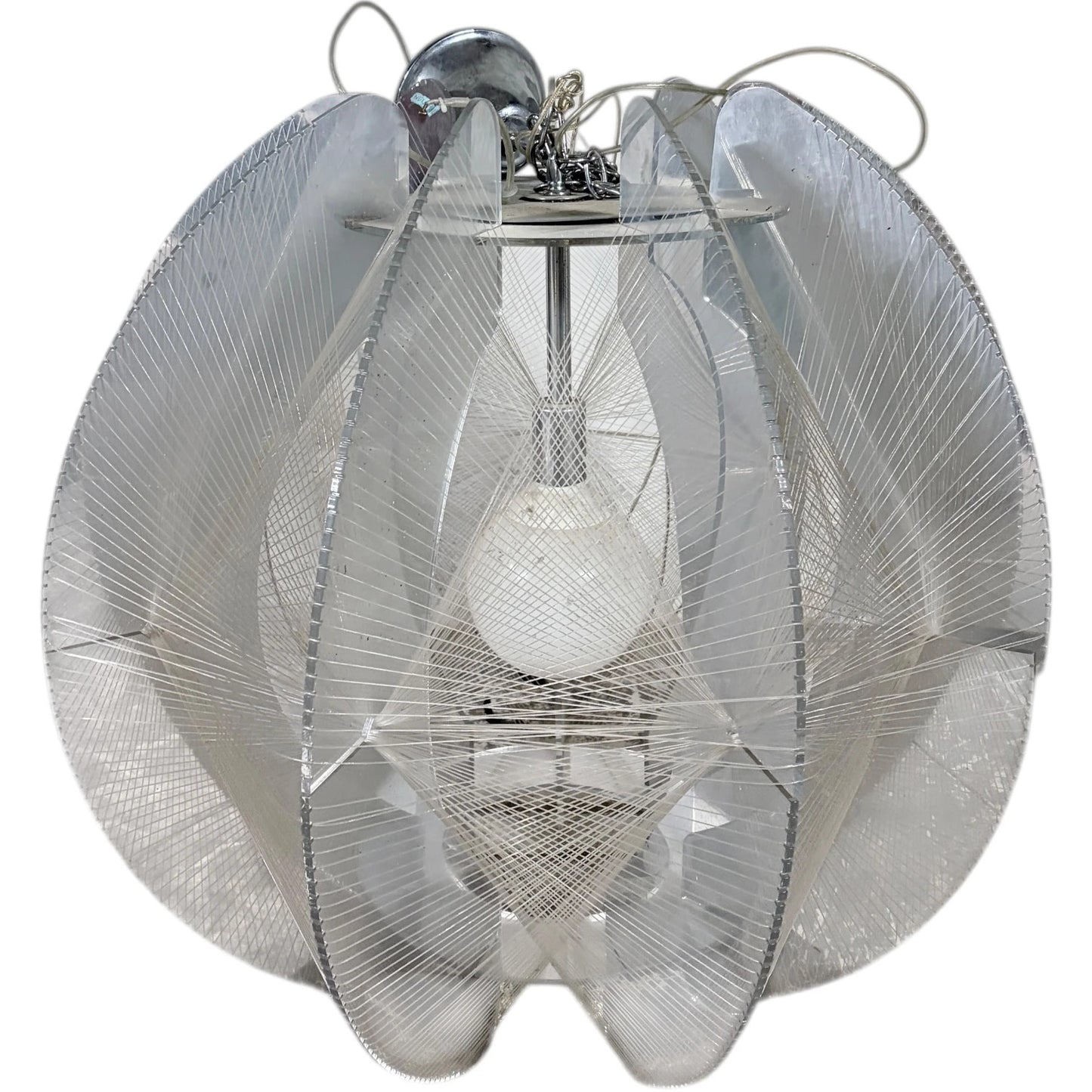 Paul Secon Ceiling Light - Extra Large Sculptural Pendant | Mid Century Lighting