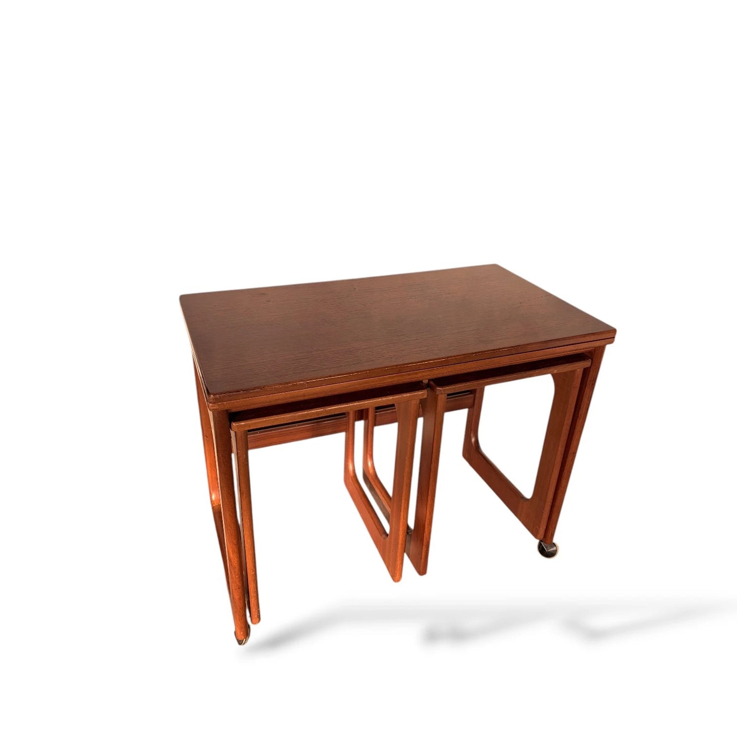 Vintage McIntosh Metamorphic Nest of Tables – Mid-Century Teak