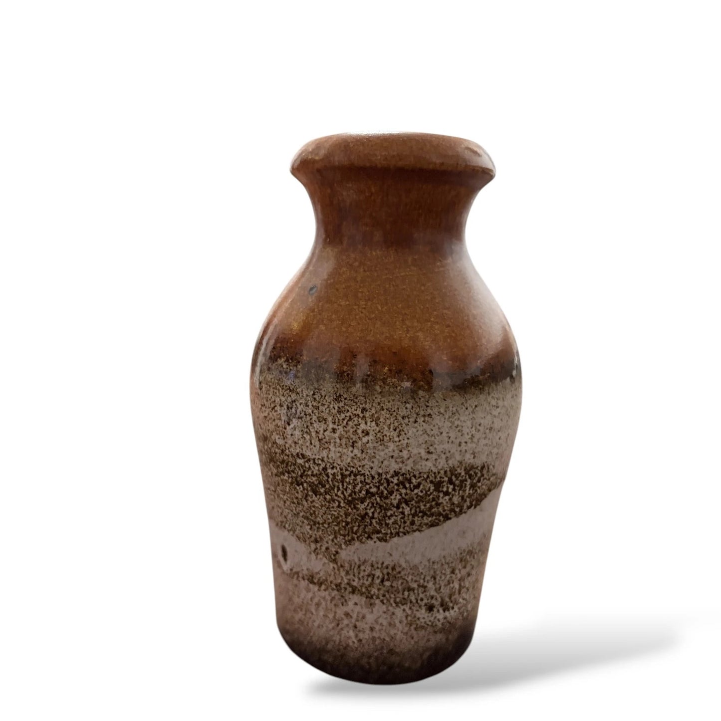 Vintage West German Pottery Vase | 1970s Fat Lava Glaze | Mid-Century