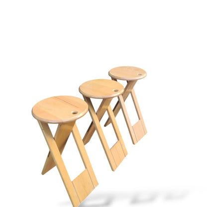 Set of Vintage Suzy Stools by Adrian Reed for Princes Design Works – 1980s British Modern Design