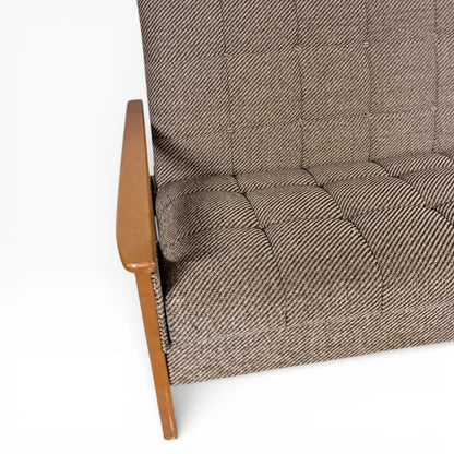 Mid Century Day Bed – Danish Convertible Sofa Bed With Solid Wood Frame