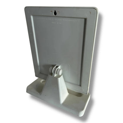 Vintage 1980s Mint Green Plastic Table Mirror – Retro Vanity Mirror with Stand