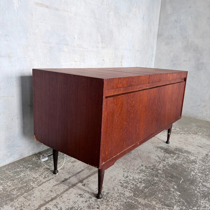 Mid Century Teak Armstrong Radiogram Record Player Cabinet