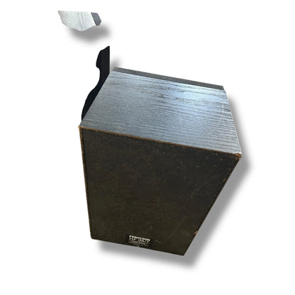 Vintage Ferguson Black Wood Speakers – Mid-Century Retro Hi-Fi
