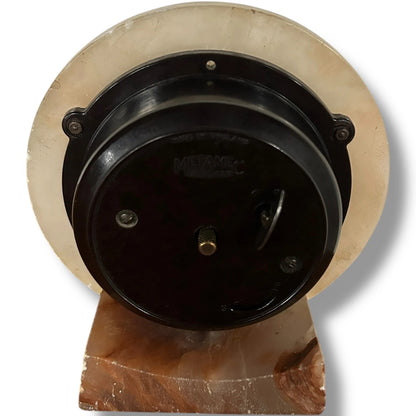 Vintage Metamec Clock | Mid-Century Marble Effect Mantel Clock