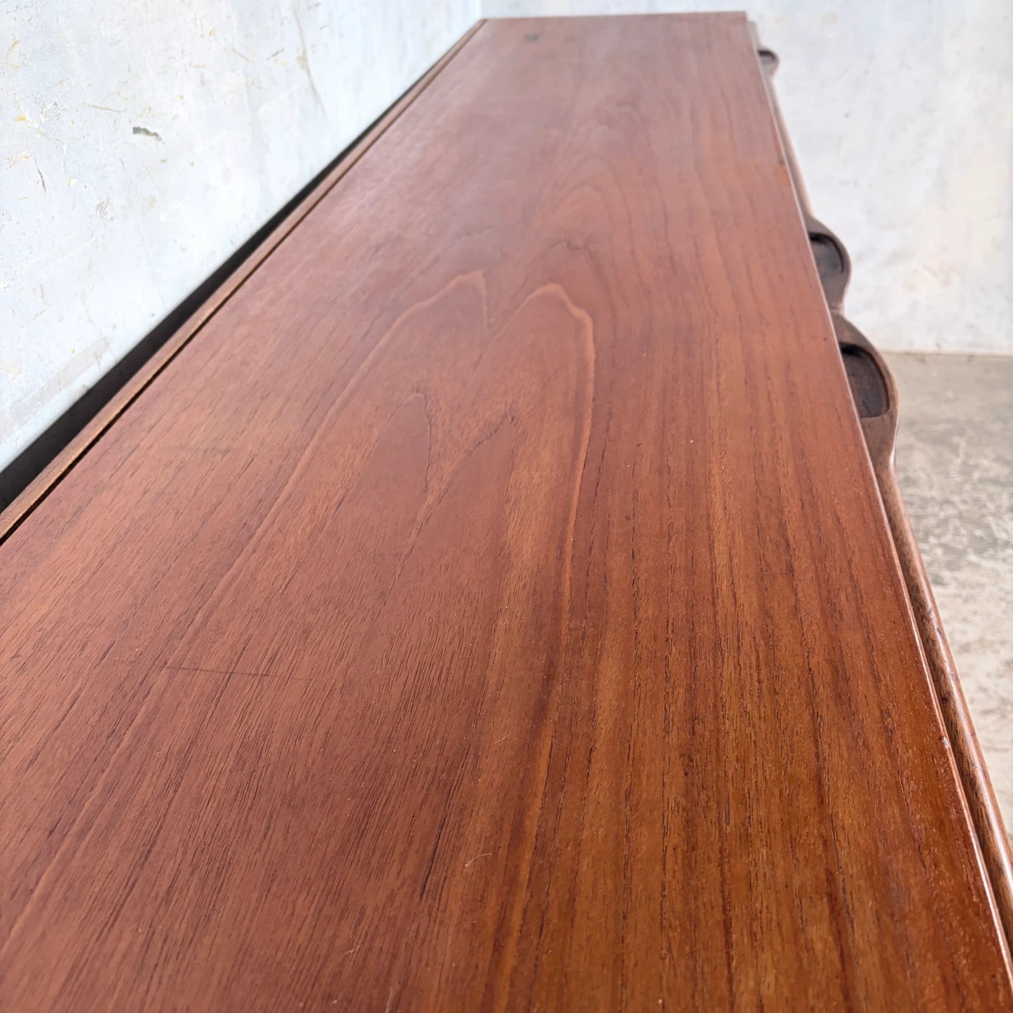 Mid Century McIntosh Teak Low Sideboard / Media Cabinet