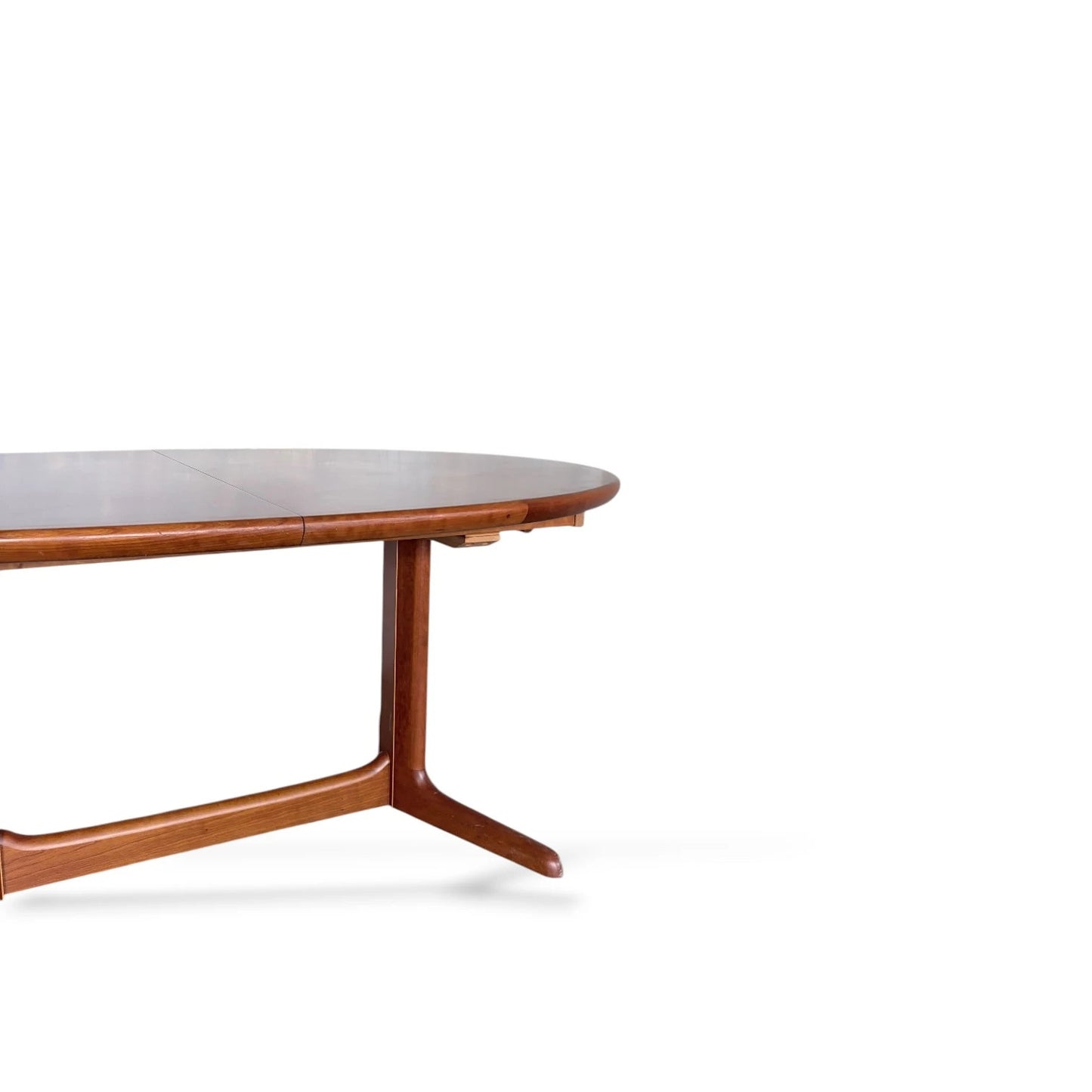 Drylund Teak Extending Dining Table | Danish Mid-Century Modern | Two Leaf Extension
