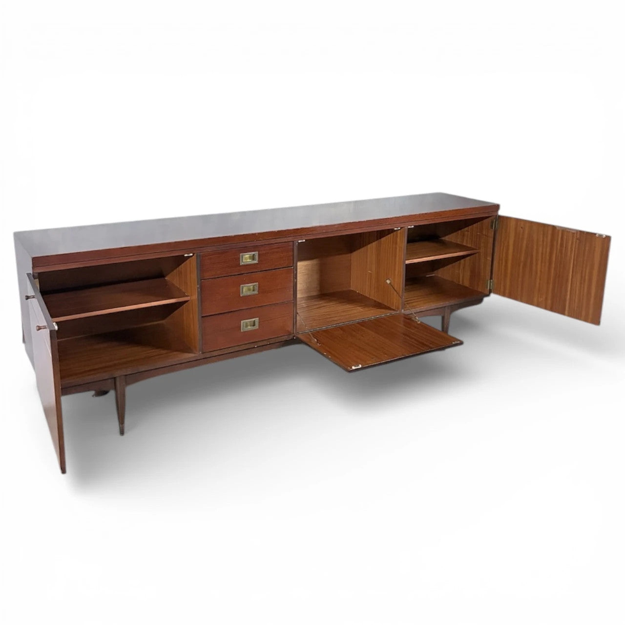 Mid-Century Mahogany Sideboard – Vintage Greaves & Thomas Storage Unit